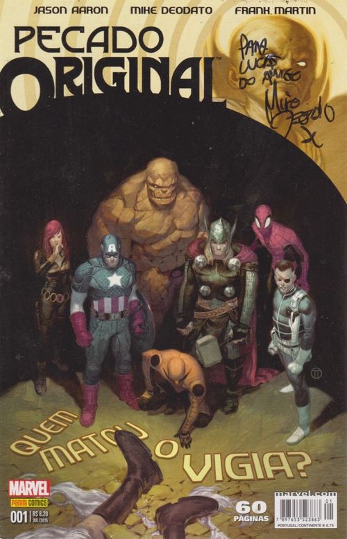 Pecado Original # 1 - AUTOGRAFADO por Mike Deodato