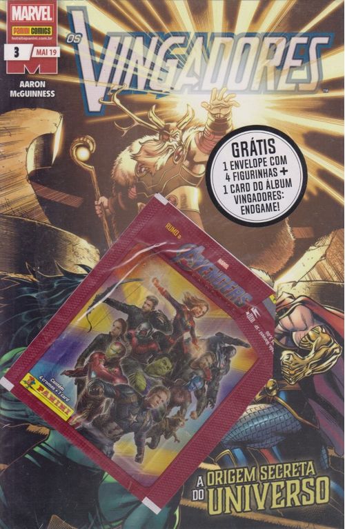 Vingadores - 4ª Série # 03 - COM O BRINDE ORIGINAL