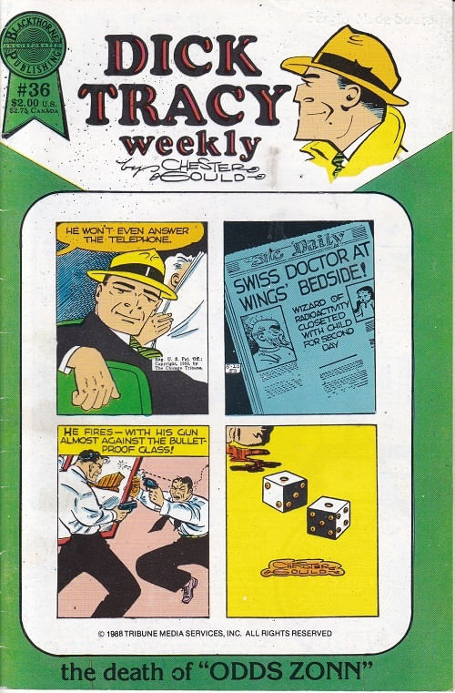 Dick Tracy Monthly/Weekly # 36