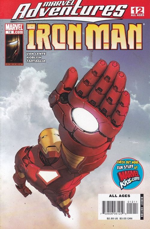 Marvel Adventures Iron Man # 12