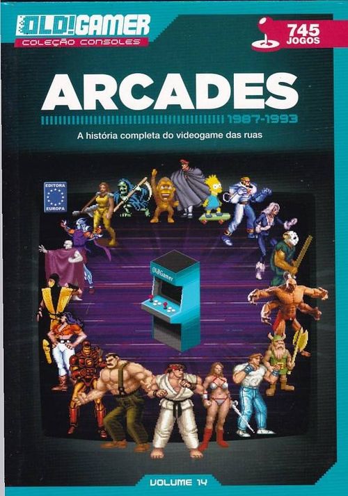 Coleção Old!Gamer # 14 - Arcades (1987-1993) (Literatura Geek)