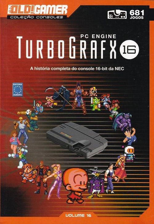 Coleção Old!Gamer # 16 - TurboGrafx-16 (Literatura Geek)