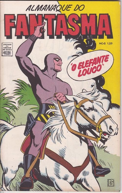 Almanaque do Fantasma 1969 - O Elefante Louco