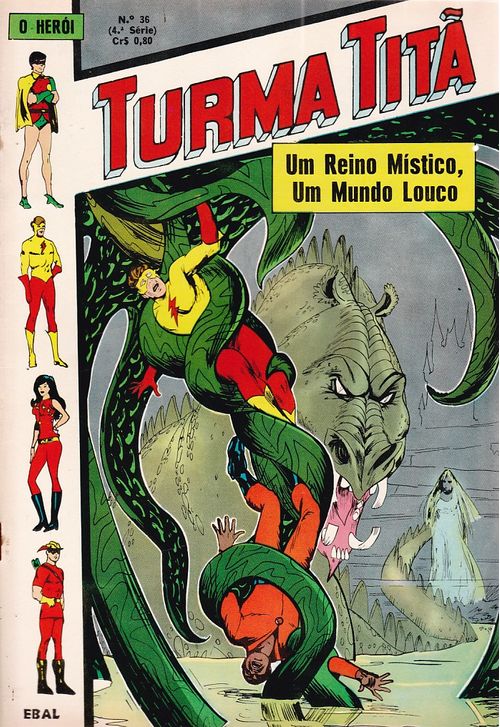 O Herói - 4ª Série # 36 - Turma Titã