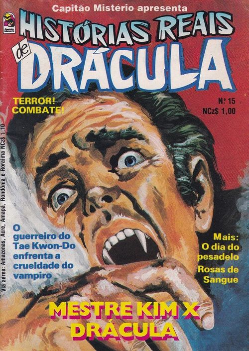 Capitão Mistério Apresenta - Histórias Reais de Drácula # 15
