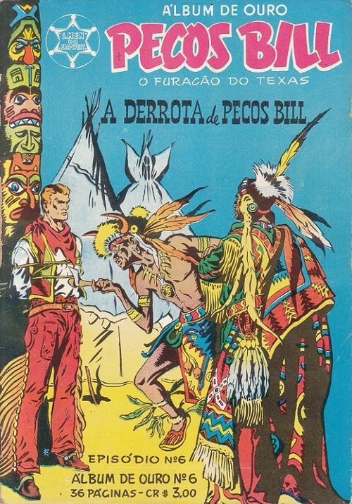 Album de Ouro - Pecos Bill - O Furacão do Texas # 06
