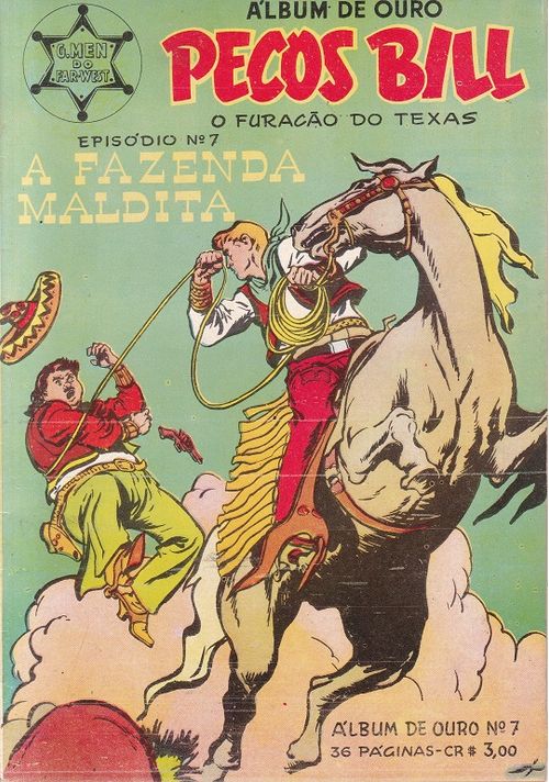 Album de Ouro - Pecos Bill - O Furacão do Texas # 07
