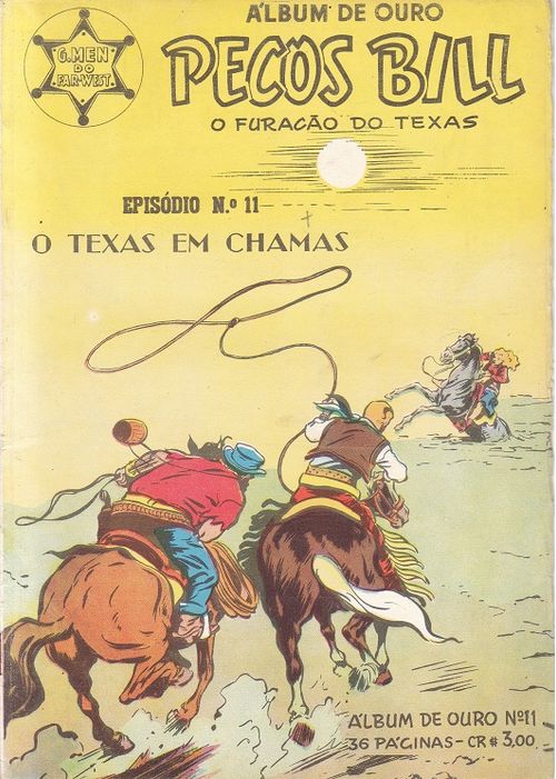 Album de Ouro - Pecos Bill - O Furacão do Texas # 11