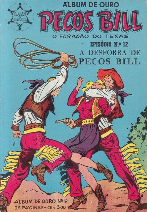 Album de Ouro - Pecos Bill - O Furacão do Texas # 12