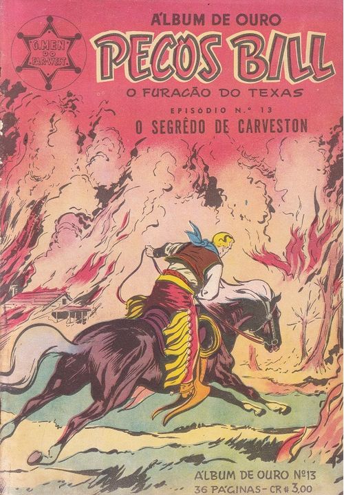 Album de Ouro - Pecos Bill - O Furacão do Texas # 13