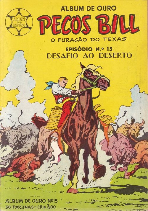 Album de Ouro - Pecos Bill - O Furacão do Texas # 15