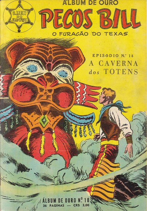 Album de Ouro - Pecos Bill - O Furacão do Texas # 18