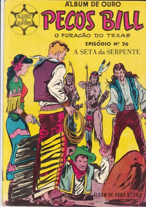 Album de Ouro - Pecos Bill - O Furacão do Texas # 26