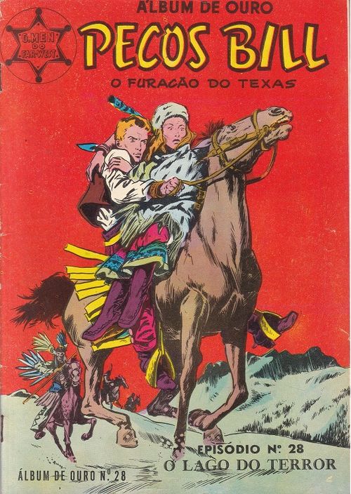 Album de Ouro - Pecos Bill - O Furacão do Texas # 28