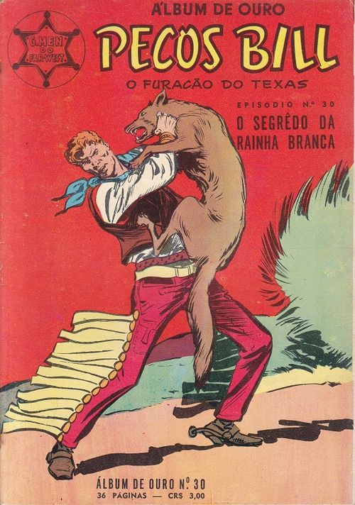 Album de Ouro - Pecos Bill - O Furacão do Texas # 30