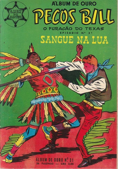 Album de Ouro - Pecos Bill - O Furacão do Texas # 31