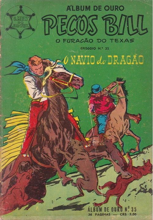 Album de Ouro - Pecos Bill - O Furacão do Texas # 35