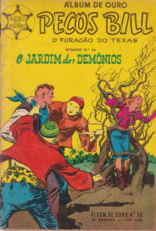 Album de Ouro - Pecos Bill - O Furacão do Texas # 36