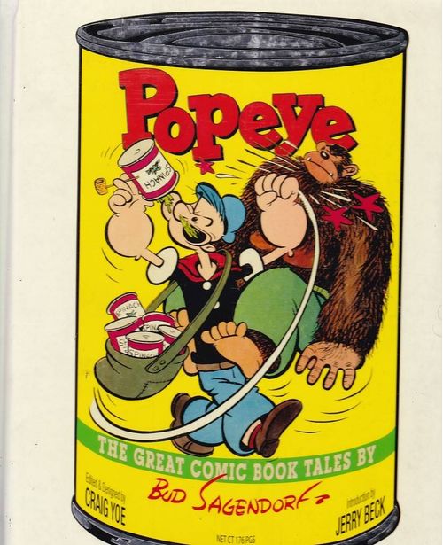 Popeye - The Great Comic Book Tales by Bud Sagendorf (HC)