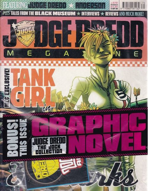 Judge Dredd Magazine # 275 - COM O BRINDE ORIGINAL