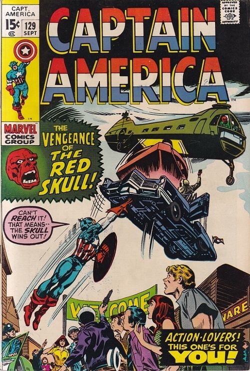 Captain America - Volume 1 # 129
