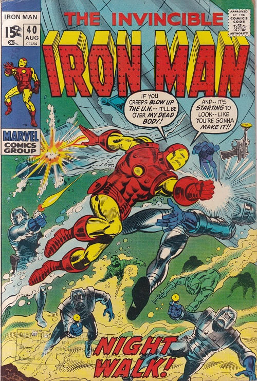 Iron Man - Volume 1 # 40