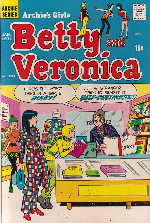 Archie's Girls Betty and Veronica # 181