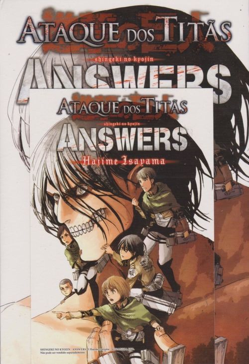 Ataque dos Titãs - Answers - COM O BRINDE ORIGINAL