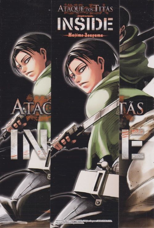 Ataque dos Titãs - Inside - COM O BRINDE ORIGINAL