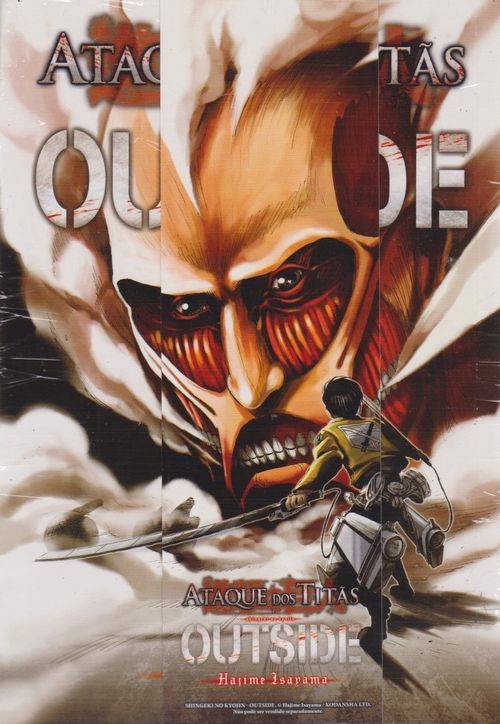 Ataque dos Titãs - Outside - COM O BRINDE ORIGINAL