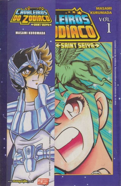 Cavaleiros do Zodíaco - Saint Seiya # 01 - COM O BRINDE ORIGINAL