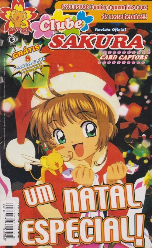 Clube Sakura Card Captors # 3 - COM O BRINDE ORIGINAL