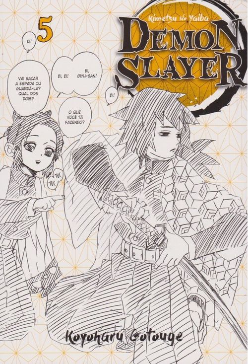 Demon Slayer - Kimetsu No Yaiba # 05 (SEM SOBRECAPA)