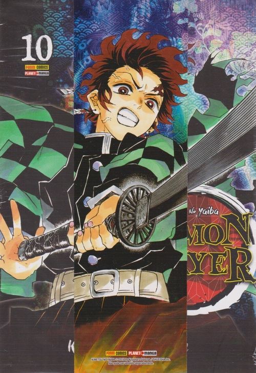 Demon Slayer - Kimetsu No Yaiba # 10 - COM O BRINDE ORIGINAL