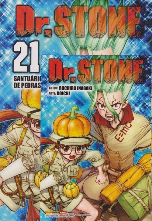 Dr. Stone # 21 - COM O BRINDE ORIGINAL