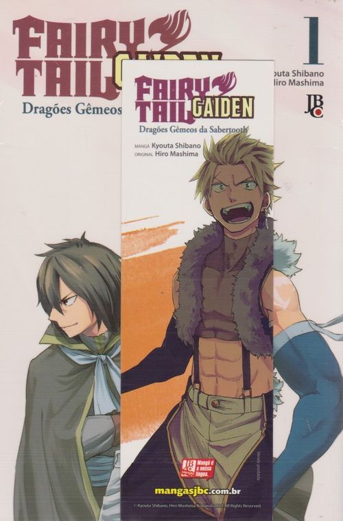 Fairy Tail Gaiden # 1 - Dragões Gêmeos da Sabertooth - COM O BRINDE ORIGINAL