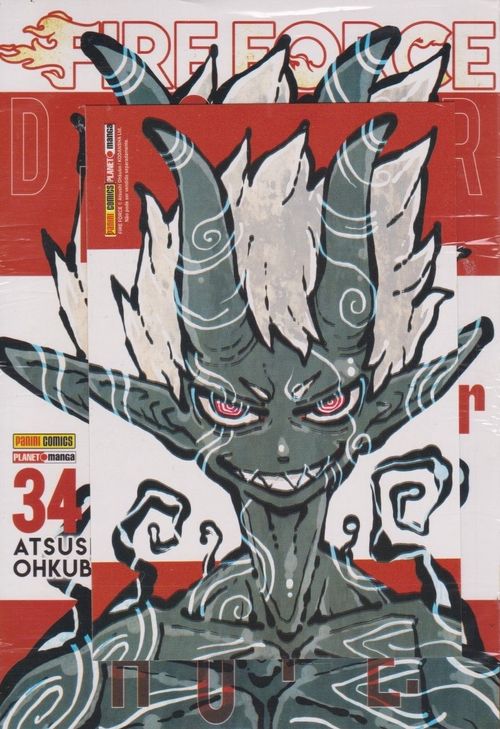 Fire Force # 34 - COM O BRINDE ORIGINAL