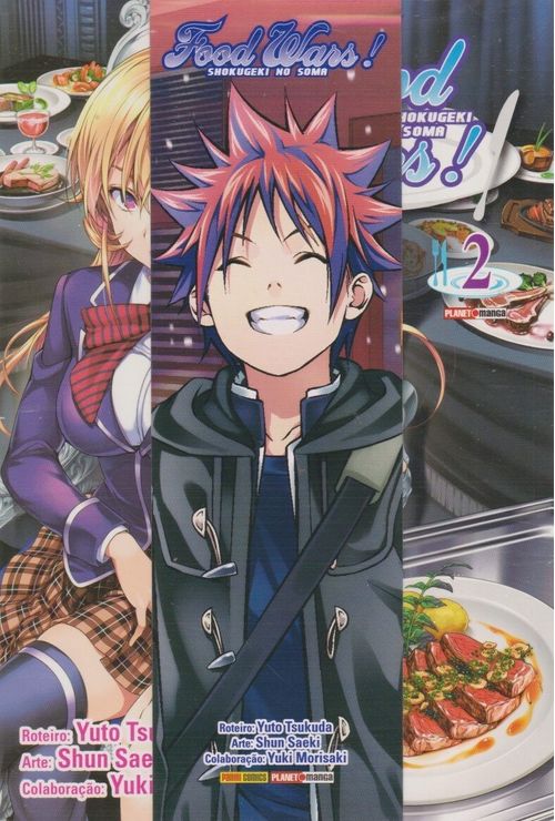 Food Wars # 02 - COM O BRINDE ORIGINAL