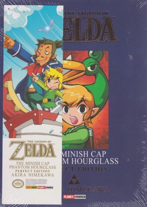 The Legend of Zelda - Perfect Edition # 4 - Minish Cap/Phantom Hourglass - COM O BRINDE ORIGINAL