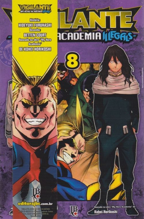 Vigilante - My Hero Academia Illegals # 08 - COM O BRINDE ORIGINAL