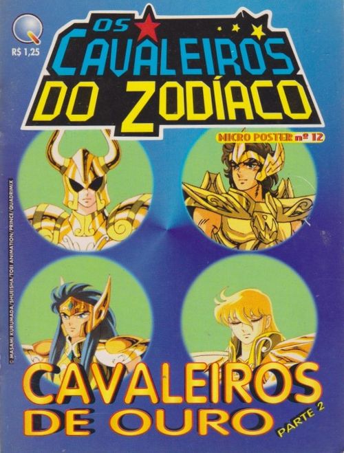 Cavaleiros do Zodíaco - Microposter # 12