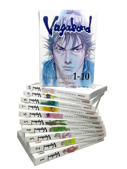 Vagabond - Volumes 01 ao 10 (BOX ORIGINAL)
