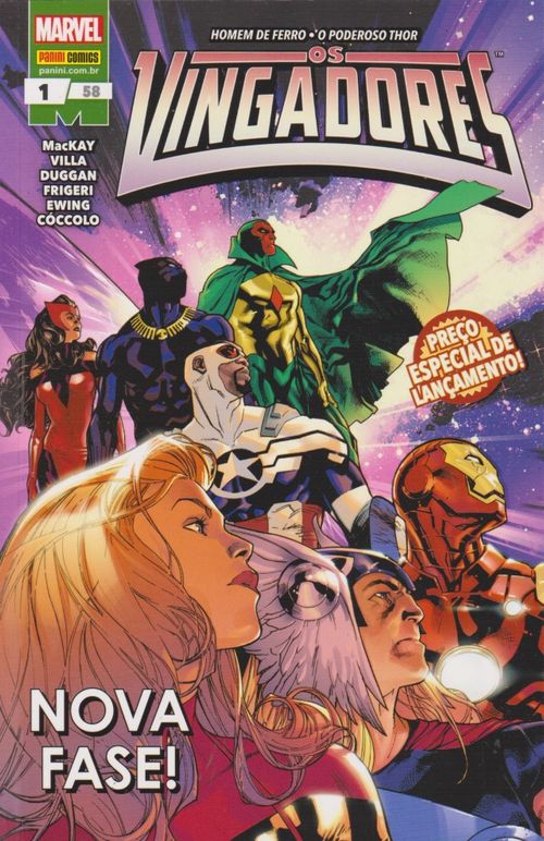Vingadores - 5ª Série # 01