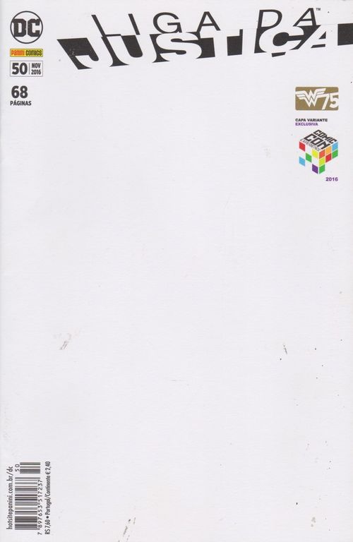 Liga da Justiça - 2ª Série # 50 (Capa Variante B)