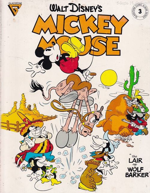 Gladstone Comic Album # 03 - Mickey Mouse - The Lair of Wolf Baker (TPB)