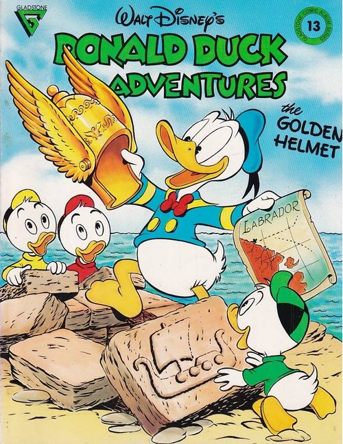 Gladstone Comic Album # 13 - Donald Duck - The Golden Helmet (TPB)
