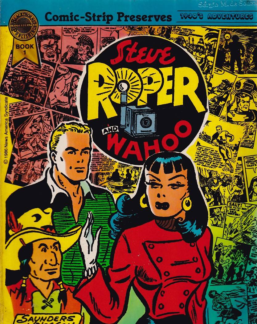 Rika Comic Shop: Gibi HQ Steve Roper and Chief Wahoo Comic Strip ...