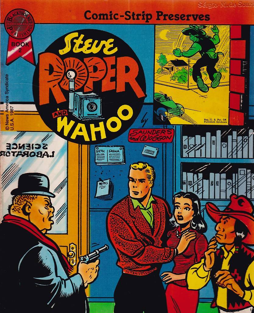 Rika Comic Shop: Gibi HQ Steve Roper and Chief Wahoo Comic Strip ...