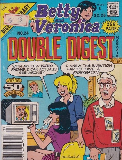 Betty and Veronica Double Digest # 24