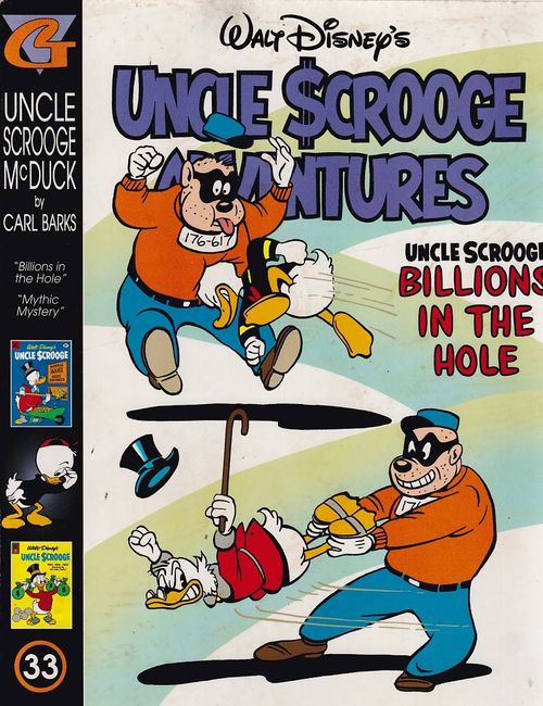 Walt Disney's Uncle Scrooge Adventures in Color by Carl Barks # 33 (TPB)